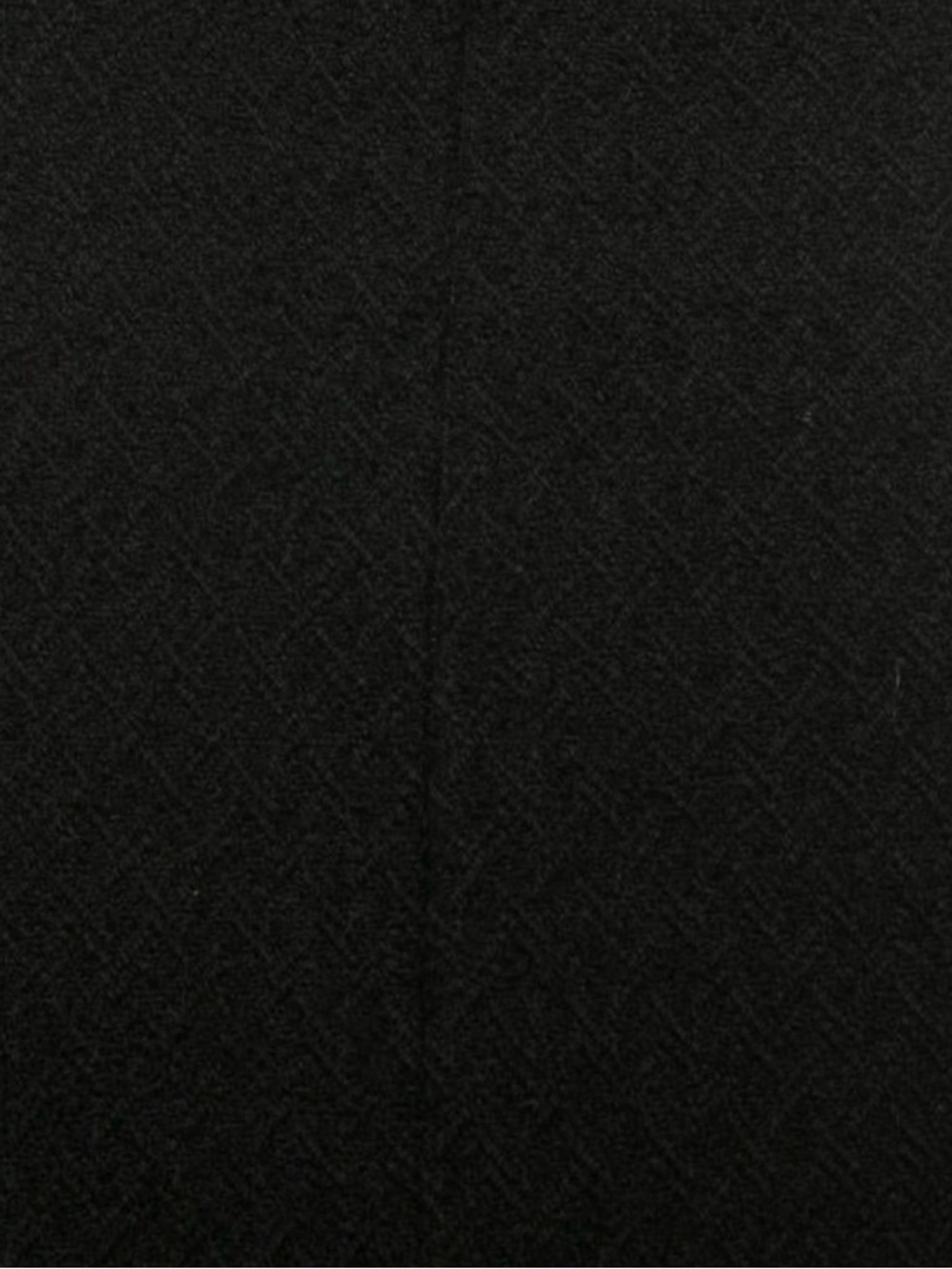 Dolce & Gabbana Black Pencil Skirt with Front Slit - Picture 5 of 6